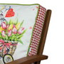 Aberto Design Cojín YM1333 - Lujoso Cojín 42x42cm con Funda Extraíble y Relleno de Silicona para Máximo Confort y Estilo